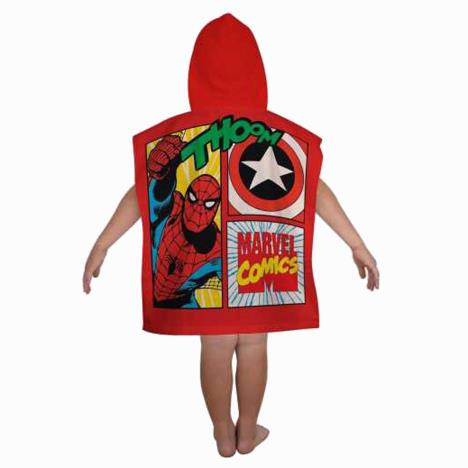 Marvel Avengers Strike Hooded Towel Poncho Extra Image 1